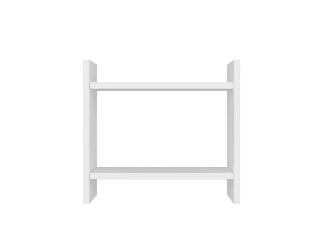 Étagère de cuisine en bois "Denver" - 34 x 10 x 30 cm - Blanc