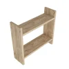 Étagère de cuisine en bois "Denver" - 34 x 10 x 30 cm - Pin atlantique