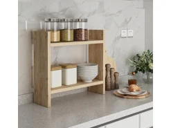 Étagère de cuisine en bois