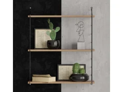 Étagère murale en bois