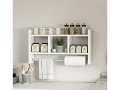Étagère murale en bois 
