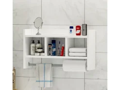 Étagère murale en bois 