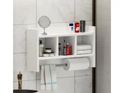 Étagère murale en bois 