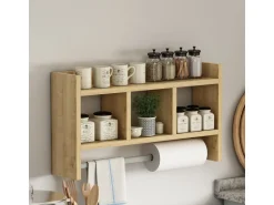 Étagère murale en bois 