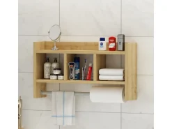 Étagère murale en bois 