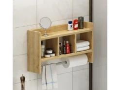 Étagère murale en bois 