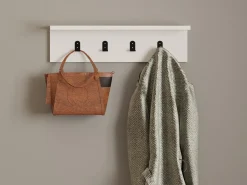 Étagère murale en bois "Ayla" - 60 x 16 x 14 cm - Blanc