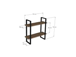 Étagère murale en bois 