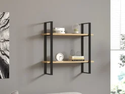 Étagère murale en bois 