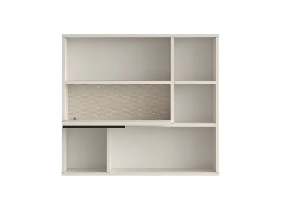 Étagère murale en bois "Calvin" - 90 x 22 x 81 cm - Blanc