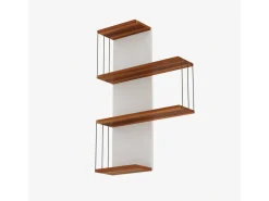 Étagère murale en bois