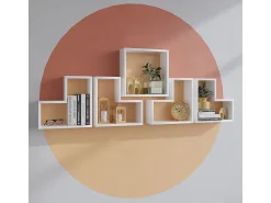 Étagère murale en bois