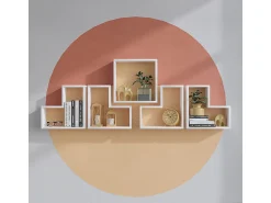 Étagère murale en bois