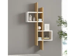 Étagère murale en bois