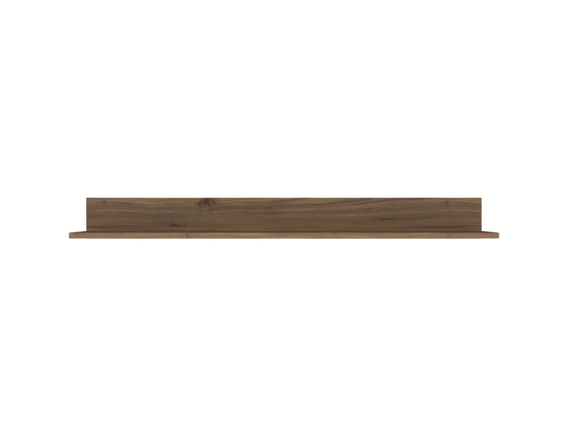 Étagère murale en bois "Eno" - 135 x 13 x 15 cm - Marron