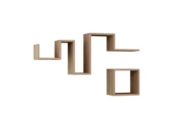 Étagère murale en bois "Follow" - 116 x 20 x 45 cm - Marron