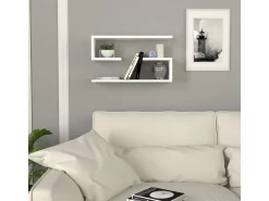 Étagère murale en bois