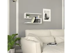 Étagère murale en bois