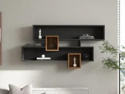 Étagère murale en bois