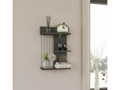 Étagère murale en bois