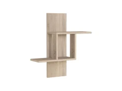 Étagère murale en bois "Mill" - 64 x 20 x 70 cm - Chêne de Sonoma