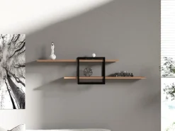 Étagère murale en bois