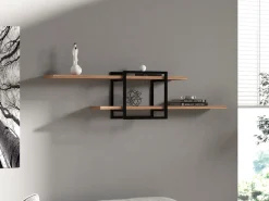 Étagère murale en bois