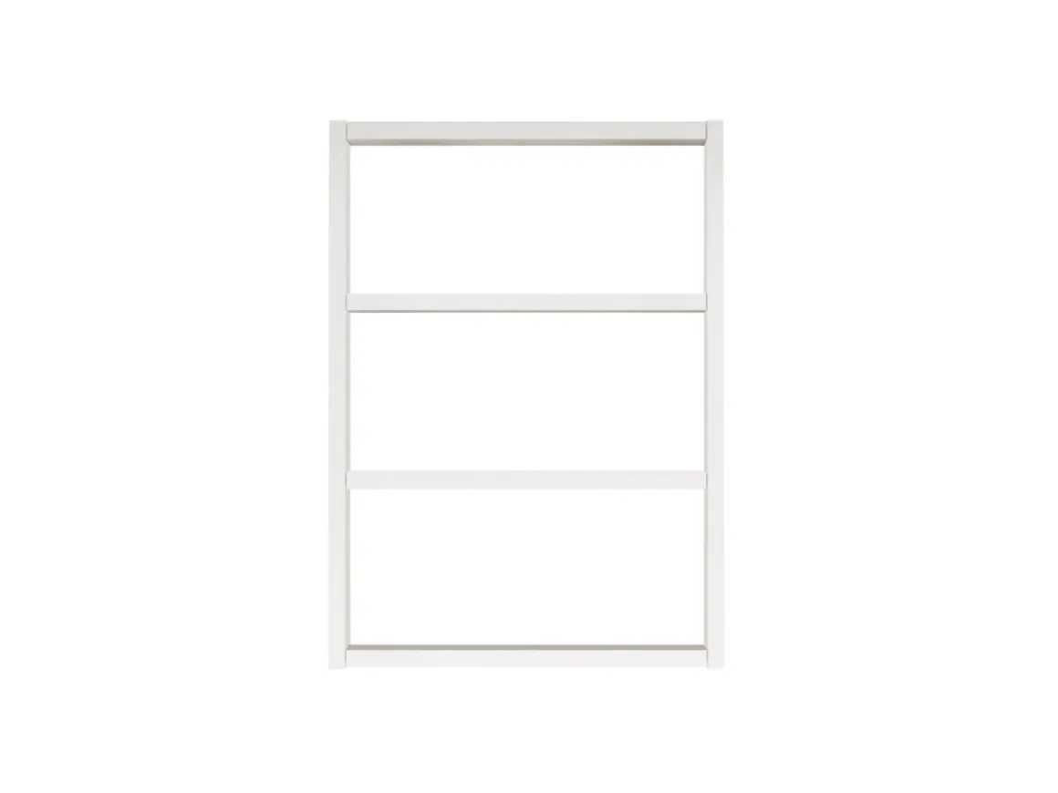 Étagère murale en bois "PR1" - 43 x 9 x 60 cm - Blanc