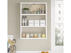 Étagère murale en bois