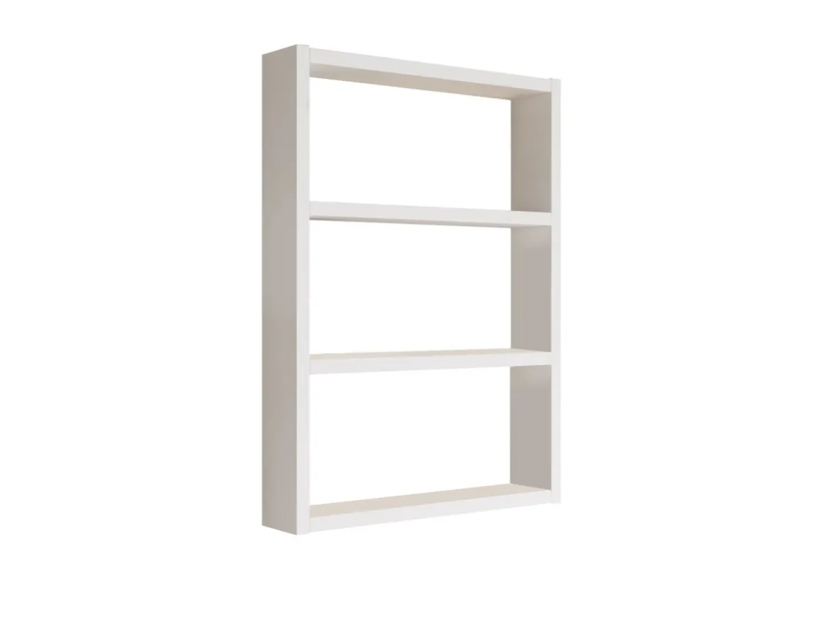 Étagère murale en bois "PR1" - 43 x 9 x 60 cm - Blanc