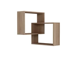 Étagère murale en bois 