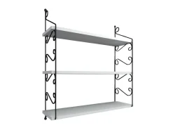 Étagère murale en bois "Seramoni" 72 x 20 x 81 cm - Blanc