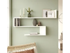 Étagère murale en bois