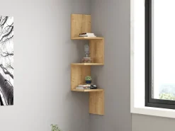 Étagère murale en bois 