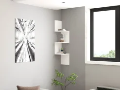 Étagère murale en bois 