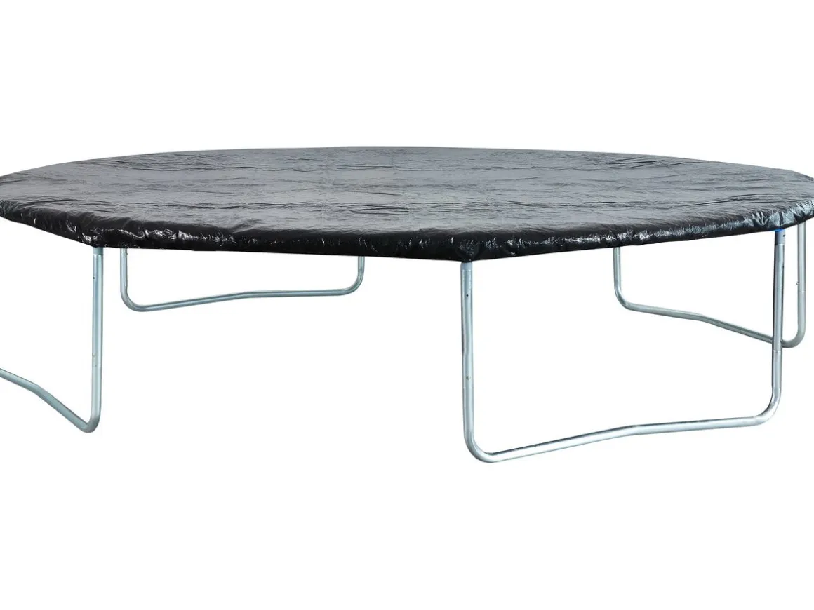 Trampoline "Joycy" - Ø 4,27 m - Avec Filet + échelle + couverture + kit d'ancrage