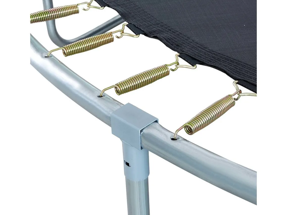 Trampoline "Joycy" - Ø 4,27 m - Avec Filet + échelle + couverture + kit d'ancrage
