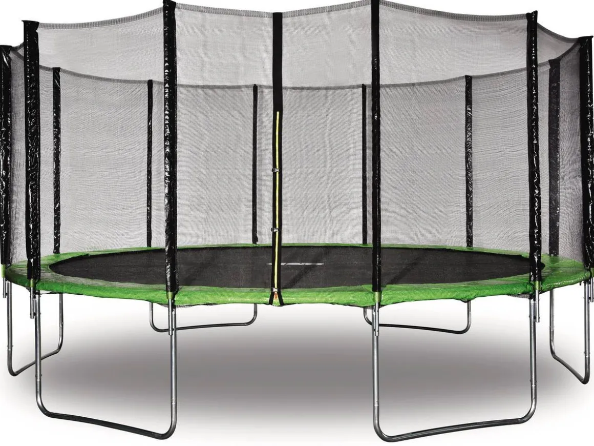Trampoline " Yoopi " - Ø 4.90 m - Vert