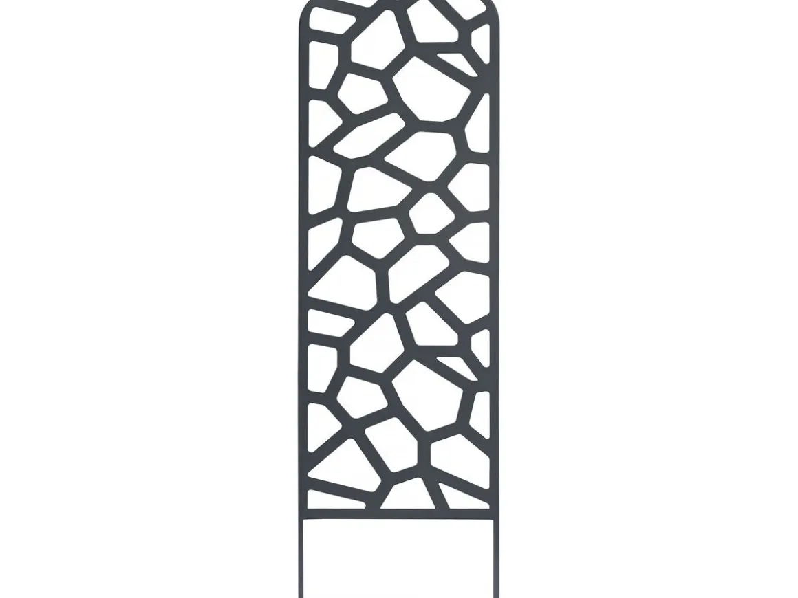 Treillis - " Stone " - Lot de 6 - 0.34 x 1.20 m - Gris