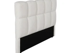 Tête de lit en tissu épais style bubble 