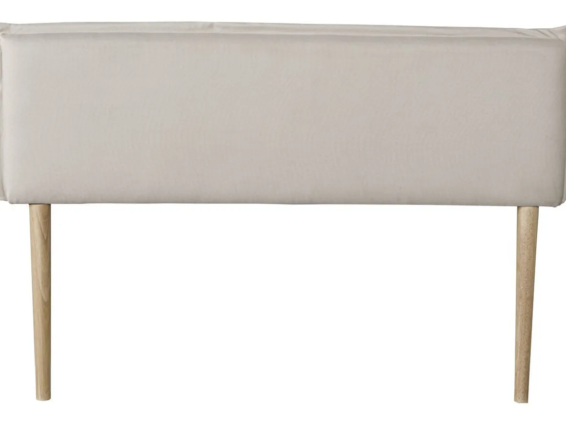 Tête de lit "Jessica" en lin - 160 cm - Beige