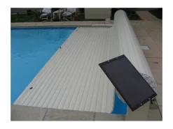 Volet roulant solaire hors sol " Golden Roll " - 10 x 5 m